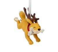 Hallmark Décoration de Noël en Forme de Chien avec Bois de Renne