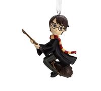 Hallmark Décoration de Noël stylisée Harry Potter sur Un Balai, Cadeaux pour Les Fans de Harry Potter