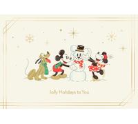 Hallmark Disney Lot de 16 cartes de Noël (Mickey Mouse, Jolly Holidays)