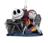 Hallmark Disney Tim Burton's L'Etrange Nol de Monsieur Jack et Sally avec pierres tombales Cadeaux de dcoration de Nol pour les fans de Disney