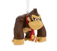 Hallmark Donkey Kong Décoration à Suspendre, décoration d'arbre Nintendo, décoration à Suspendre en résine, décoration de Noël à Suspendre, Cadeaux pour Noël