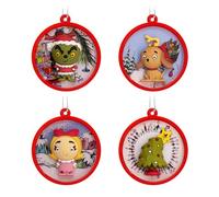Hallmark Dr. Seuss's How The Grinch Stole Christmas! Lot de 4 décorations