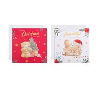 Hallmark Forever Friends 25572257 Lot de 16 cartes de Noël caritatives en boîte