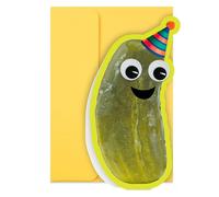Hallmark Funny Birthday Card (Paper Pickle) for Friend, Coworker, Sibling