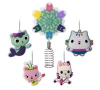 Hallmark Gabby's Dollhouse Lot de 5 décorations Miniatures incassables pour Sapin de Noël 12,7 cm