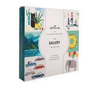 Hallmark Gallery Lot de 20 cartes vierges illustrées 20 designs contemporains