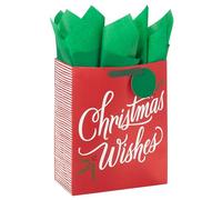 Hallmark Grand sac cadeau de 33 cm avec papier de soie et étiquette cadeau