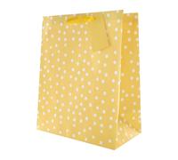 Hallmark Grand Sac Cadeau Multi-Occasions Pour Pâques - Motif À Pois Jaunes Et Blancs