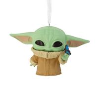 Hallmark Grogu Funko Pop Décoration de Noël à Suspendre, Star Wars: The Mandalorian, Décoration d’Arbre en résine