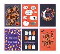 Hallmark Halloween Cards Assortment, Tricks and Treats (36 Cards with Envelopes) (5ELT1004)
