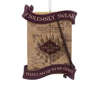 Hallmark Harry Potter Carte du Maraudeur Décoration de Noël, Décoration Harry Potter, Décoration de Noël à Suspendre, Cadeaux pour Noël