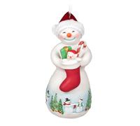 Hallmark Keepsake Christmas Ornament 2024, Snowtop Lodge Noelle T. Klaus, Porcelain, Snowman Collectors Gifts