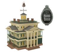 Hallmark Keepsake Cimier de sapin de Nol 2025 Disney The Haunted Mansion Collection Disneyland Manor avec cadeaux lumineux et sonores pour les f