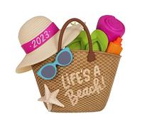 Hallmark Keepsake Décoration de Noël 2023, Life's a Beach! Décoration de Vacances, Cadeaux de Plage