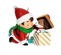 Hallmark Keepsake Décoration de Noël 2024, Jeune Père Noël, Cadeaux collecteurs