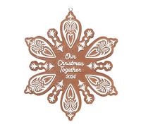 Hallmark Keepsake Décoration de Noël 2024, Our Christmas Together 2024, Porcelaine