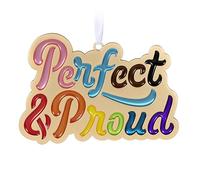 Hallmark Keepsake Décoration de Noël 2024, Parfaite et fière, métal, Cadeau LGBTQ