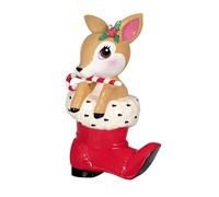 Hallmark Keepsake Décoration de Noël 2024, Renne, Porcelaine, Cadeaux pour Les Amateurs de Noël