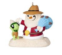 Hallmark Keepsake Décoration de Noël 2024, Sandale Le Bonhomme de Sable, Cadeaux de Collection de Bonhomme de Neige