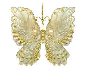 Hallmark Keepsake Décoration de Noël 2025, Papillons Brillants, Cadeaux pour Les Amoureux de la Nature