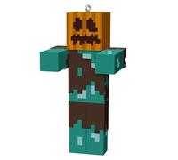 Hallmark Keepsake Décoration d'halloween 2024, Minecraft noyé avec Une Citrouille sculptée, Cadeaux pour Joueurs