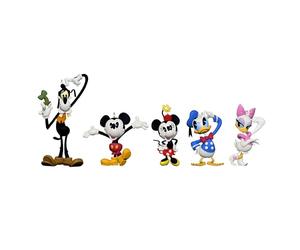 Hallmark Keepsake Lot de 5 décorations de Noël 2024, Mickey et Ses Amis éternels, Cadeaux pour Les Fans de Disney