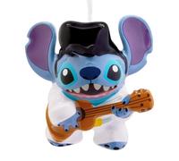 Hallmark Lilo & Stitch Elvis Stitch Décoration à Suspendre pour Sapin de Noël Bleu