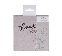Hallmark Lot de 10 cartes de remerciement en 2 motifs classiques, gris et marron, 25566740