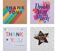 Hallmark Lot de 20 cartes de remerciement en 4 motifs amusants
