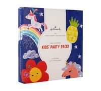 Hallmark Lot de 20 invitations de fête pour enfants, motif girly, licornes, ananas, fleurs, rose, bleu