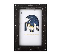 Hallmark Lot de 5 cartes caritatives de Noël 3D Motif crèche de Noël 25572272