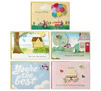 Hallmark Lot de 5 cartes d'anniversaire pop-up en papier avec enveloppes