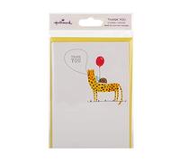 Hallmark Lot de 5 cartes de remerciement - 1 adorable motif animal