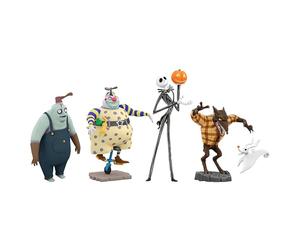 Hallmark Lot de 5 décorations Souvenir L'étrange Noël de Monsieur Jack - Motif citoyens de la Ville d'halloween