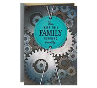 Hallmark Mahogany Fathers Day Card for Dad, Husband, or Boyfriend (Keep This Family Running Smoothly)