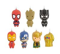 Hallmark Marvel Lot de 2 décorations de Noël incassables Super Heroes