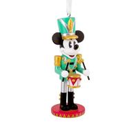 Hallmark Mickey Mouse Casse-Noisette, Décoration d'arbre, Disney, Objet de Collection, Vert, Noir, Blanc