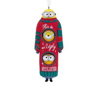 Hallmark Minions : The Rise of Gru, Bob, Kevin et Stuart The Minions in Ugly Christmas Sweater Décoration de Noël