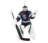 Hallmark NHL 0001OSL1990 Décoration de Noël en Forme de Gardien de But Seattle Kraken