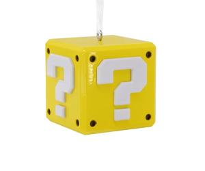 Hallmark Nintendo Super Mario Question Block Décoration de Noël en métal