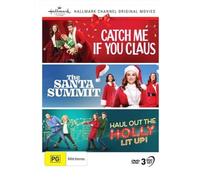 Hallmark NTSC/0 Collection de Noël 36 (Catch Me If You Claus/The Santa Summit/Haul Out The Holly: Lit Up)