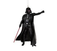Hallmark Obi-Wan Kenobi Dark Vador 25574834 Décoration de Noël Noir 8,3 x 7 x 3,2 cm