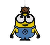 Hallmark Ornement en métal à Suspendre Bob Le Minion en Mouvement, décoration d'arbre de Minions, décoration de Noël à Suspendre, Cadeaux pour Noël, Moi, Moche et méchant