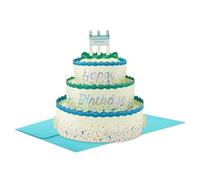 Hallmark Paper Wonder Carte d'anniversaire pop-up 3D personnalisable