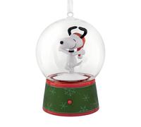 Hallmark Peanuts Décoration de Noël (Snoopy Boule à Neige Musicale avec Mouvement)