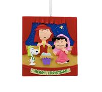 Hallmark Peanuts Gang Décoration de Noël Crèche de Noël