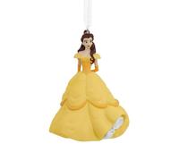 Hallmark Princesse Belle Ornement, La Belle et la Bête, Disney, Robe Jaune, décoration à Suspendre, Noël, Anniversaire