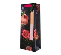 Hallmark Sac à bouteille multi-occasions Motif floral foncé