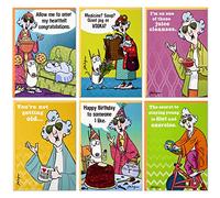 Hallmark Shoebox Maxine Lot de 6 cartes avec enveloppes