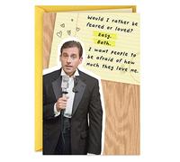 Hallmark Shoebox The Office Carte d'anniversaire Motif Michael Scott, Afraid of How Much They Love Me